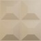 Ekena Millwork 11 7/8in. W x 11 7/8in. H Swindon EnduraWall Decorative 3D Wall Panel Covers 0.98 Sq. Ft. WP12X12SWGBE - alternate 1